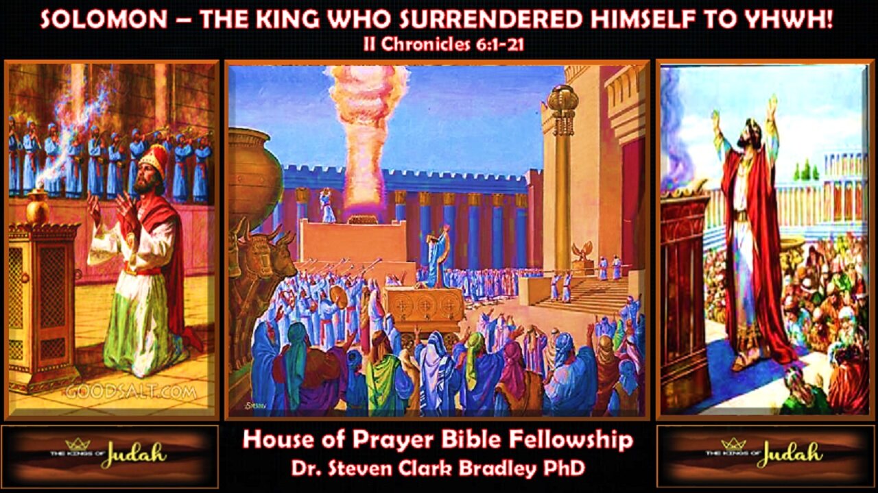 SOLOMON - THE KING WHO SURRENDERED HIMSELF TO YHWH