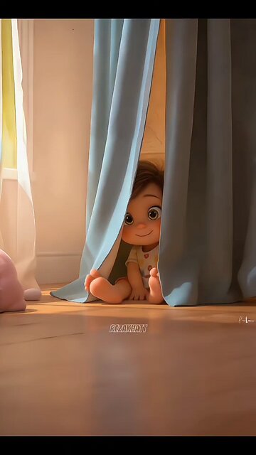 Wait for it... who's hiding there? 🫣✨