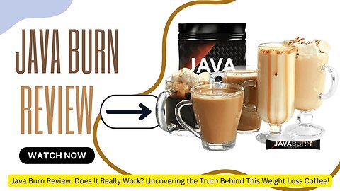 Java Burn: The Ultimate Weight Loss Secret Uncovered! Java Burn review | Java Burn coffee supplement