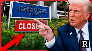 Here we go! Trump is about to END the Department of Education for good | Redacted