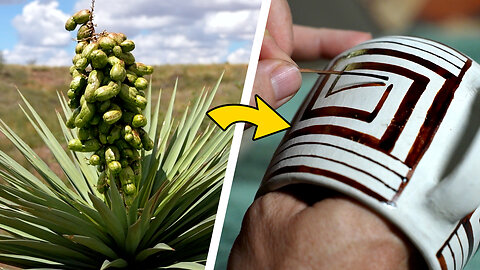 Decorating Pottery With Fruit - It Works!