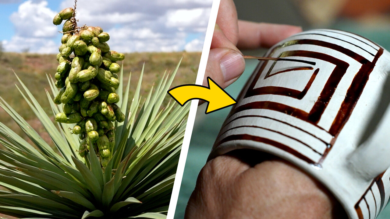 Decorating Pottery With Fruit - It Works!
