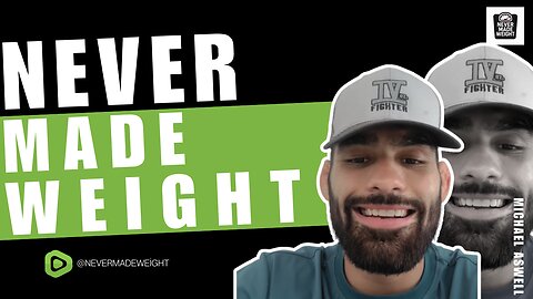 The Texas Kid Michael Aswell: From Contender Series War to UFC Dreams | Never Made Weight Podcast
