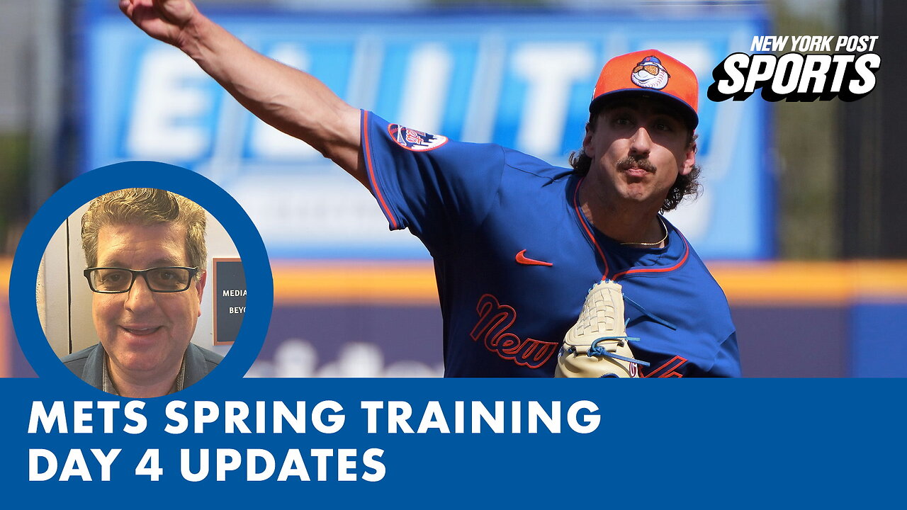 Mets top pitching prospect Brandon Sproat threw three innings of live BP today