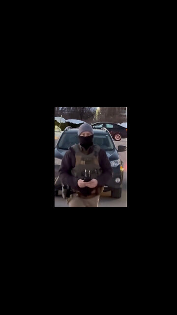 ICE agents in Maine photographed a civilian’s face & name & said they’re putting it in a database.