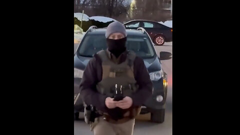 ICE agents in Maine photographed a civilian’s face & name & said they’re putting it in a database.