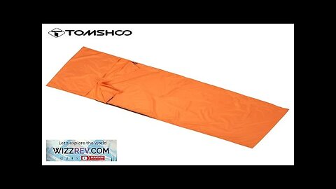 Tomshoo 70*210CM Portable Sleeping Bag Outdoor Travel Camping Hiking Polyester Pongee Review