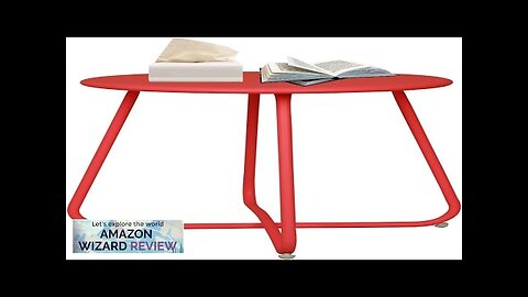 Babion Red Outdoor Side Tables Small Outdoor Table Round Patio Side Table Review