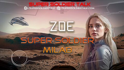 Super Soldier Talk - Zoe - SSP SUPER SOLDIER, MILAB, ET EXPERIENCER.