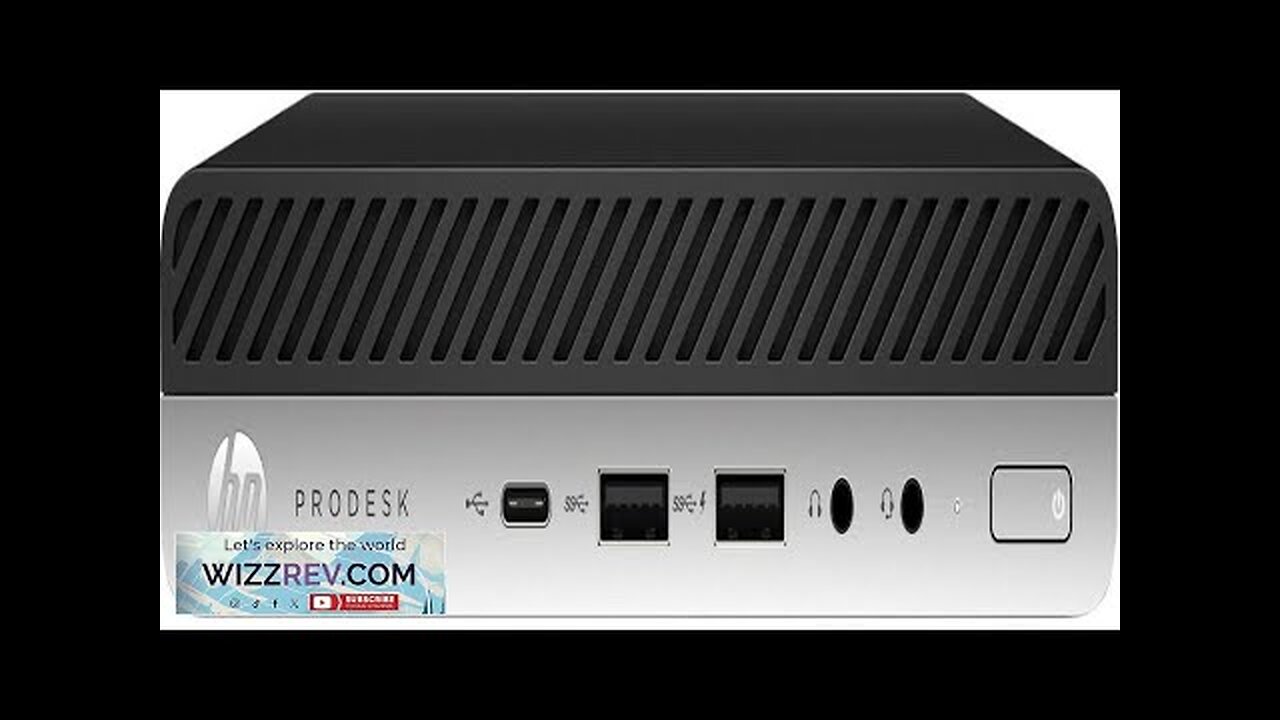 HP ProDesk 600 G4 Desktop Mini PC (i3-8100T Processor 500GB HDD 4GB Review