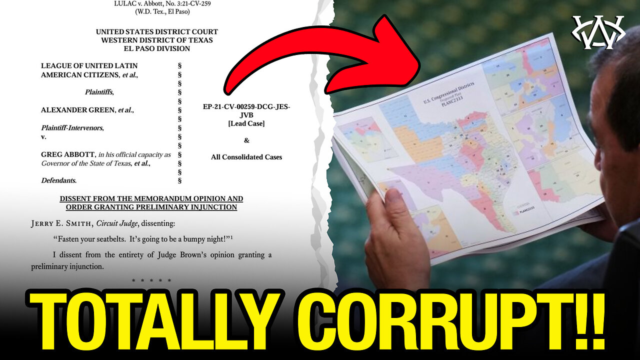 Explosive Texas Dissent SHREDS Corrupt Decision!!