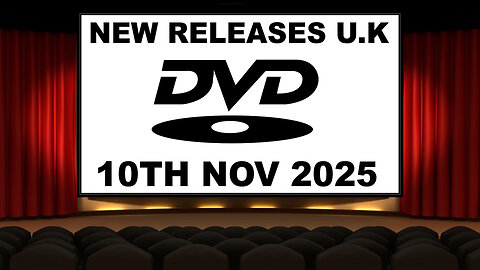 NEW DVD Releases [10TH NOVEMBER 2025 | U.K]