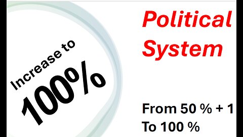 Democracy or 100% Rule of Law?