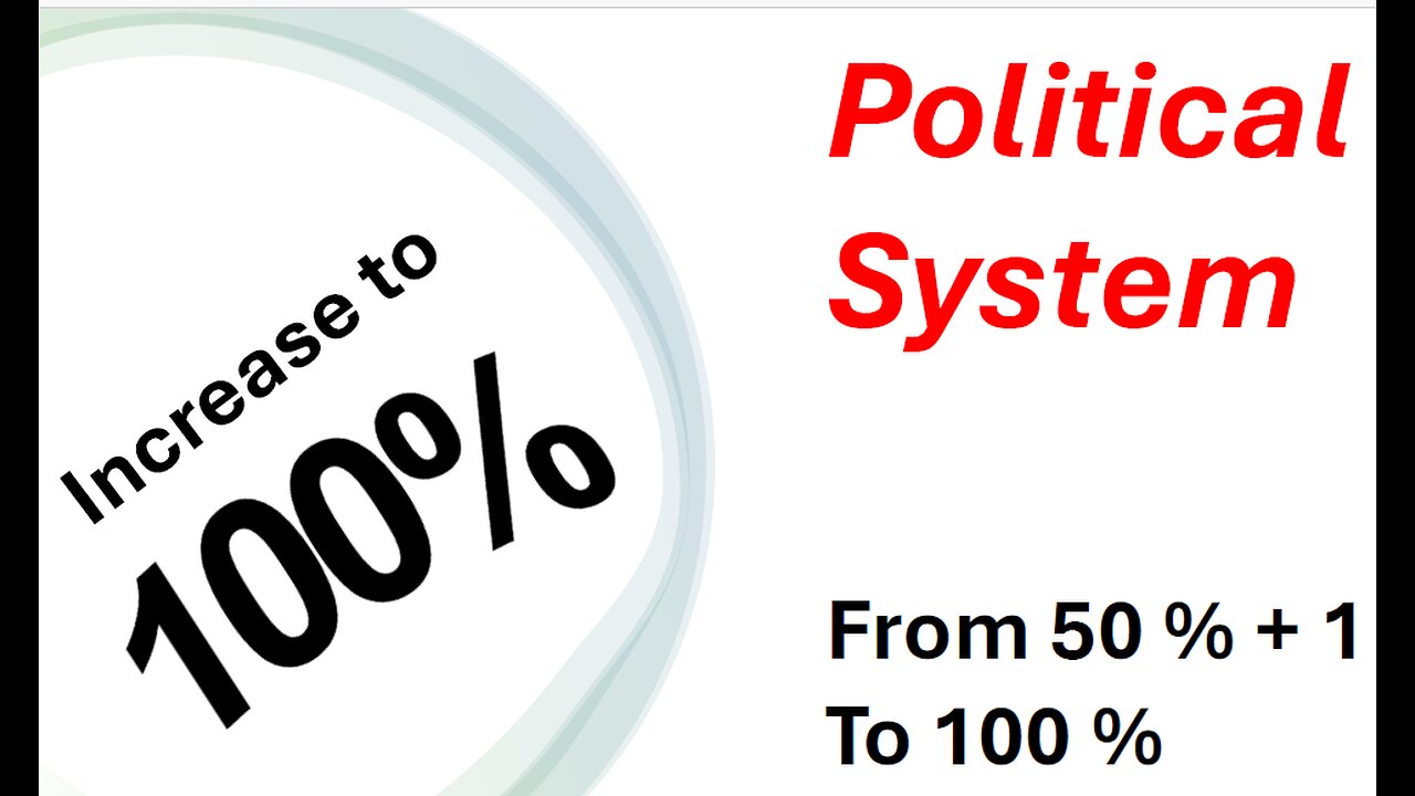 100% Rule of Law or ... Democracy ?