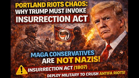 Portland Riots Chaos: Why Trump Must Invoke Insurrection Act
