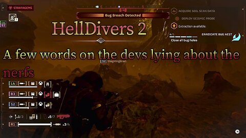 HellDivers 2-They lied and Helldivers died