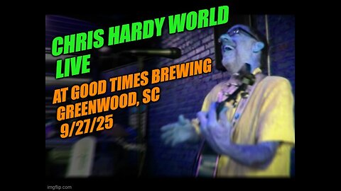 I Decided (Original song) - Chris Hardy World live