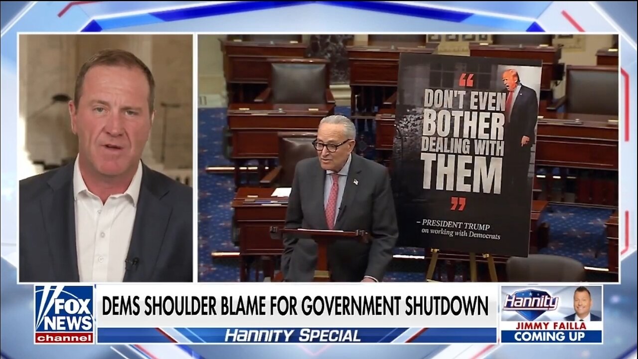 Sen Eric Schmitt: Dems Are On The Wrong Side of Every Issue
