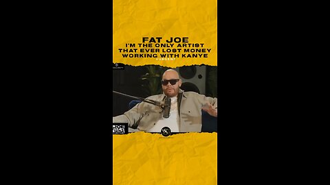 @fatjoe I’m the only artist that ever lost money working with #kanyewest