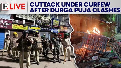 Violence Erupts in Cuttack During Durga Puja, 25 Injured as Curfew Imposed | Firstpost Live | N18G