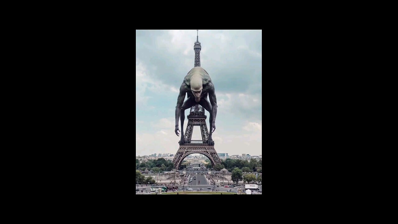 Aliens Decend On Paris And London