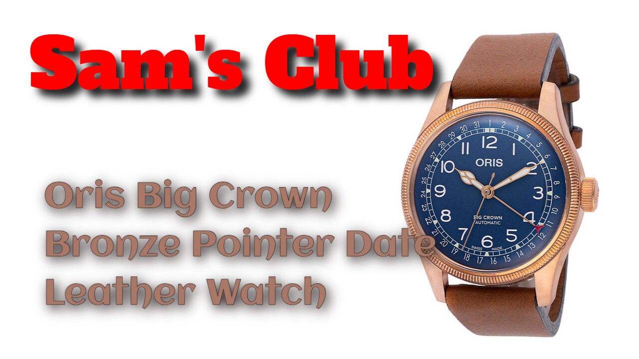 #Review Oris Big Crown Bronze Pointer Date Leather Watch