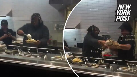 Viral video shows Chipotle customer attack employee over counter