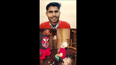 speed chhote se bacche ke sath photo khinchva