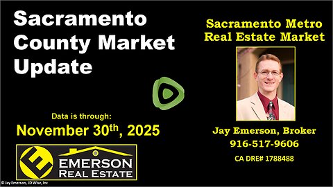 Sacramento County Real Estate Update