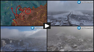 Toretsk: Russian forces capture the city and advance westward