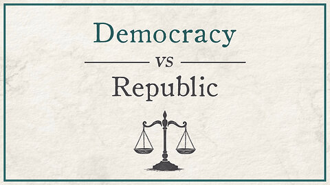 Democracy vs Republic | Ron Tucker | Oct 26. 2025