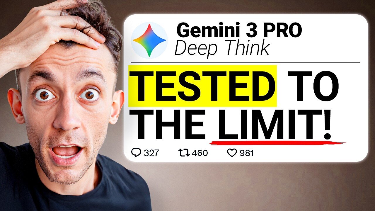NEW Gemini 3 Pro Deep Think TESTED!