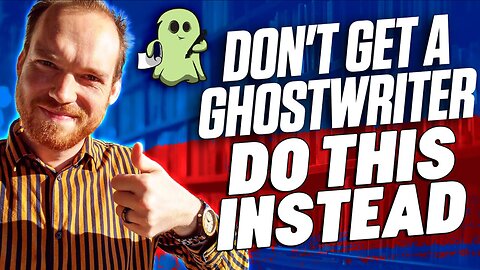 Don't Get a Ghostwriter, Do THIS Instead: Celebrity Ghostwriter & Writing Coach Joshua Lisec Advises