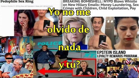 Yo no me olvido de nada y tu?