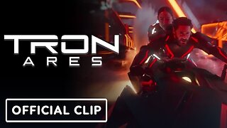 Tron: Ares - Official 'Light Skimmer' Clip (2025) Jared Leto, Greta Lee