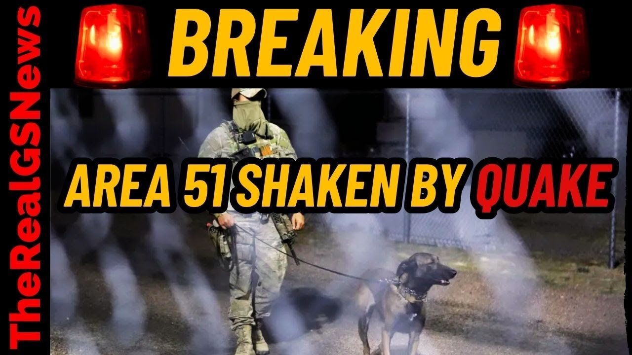 BREAKING 🚨 AREA 51 ROCKED BY EARTHQUAKE