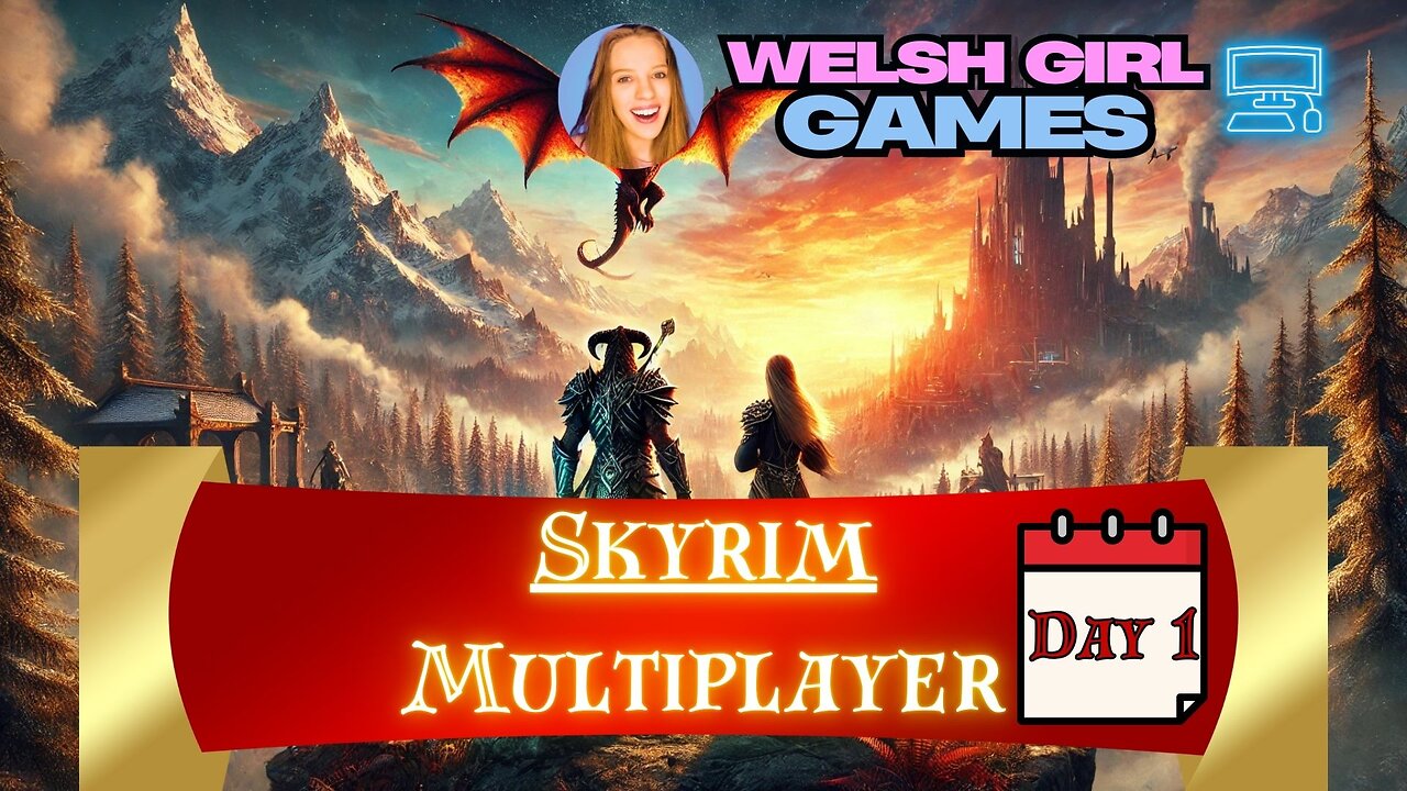 🔴 SKYRIM MULTIPLAYER - DAY 1