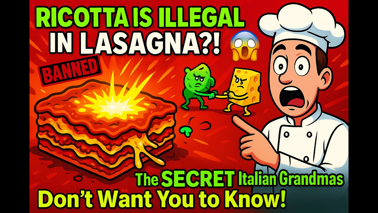Riccotta in Lasagna - The CREAMY SECRET Italians Swear By!