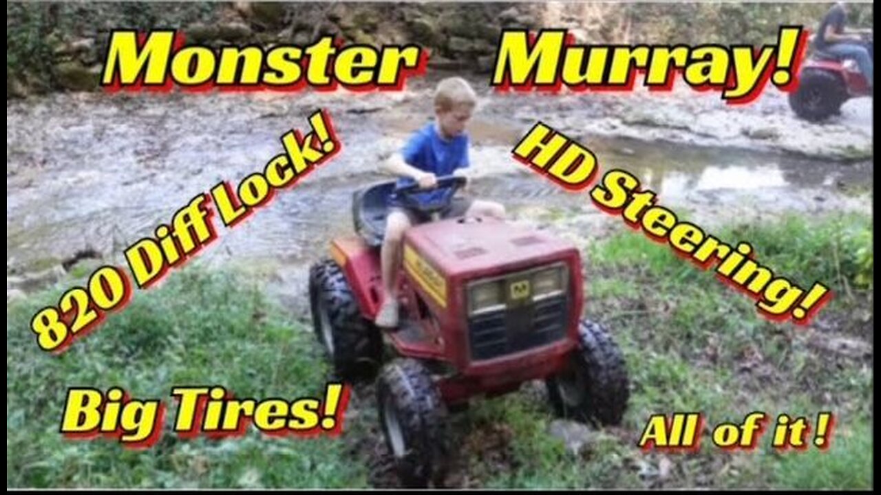 Monster Murray Diff Lock & Steering Upgrade! Peerless 820