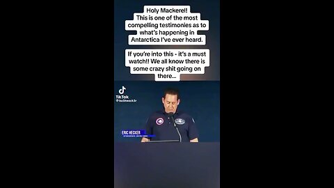 One Of The Most Compelling Testimonies About What Is Happening In Antarctica