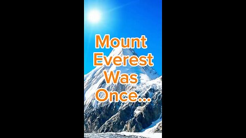 Mount Everest Was Once This.. 🤯 #jesus #truth #mounteverest #true #story