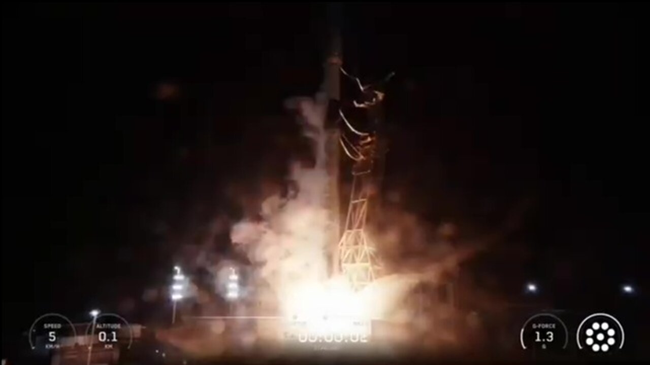 Liftoff! SpaceX Falcon 9 Rocket Launches Starlink satellites + Droneship landing