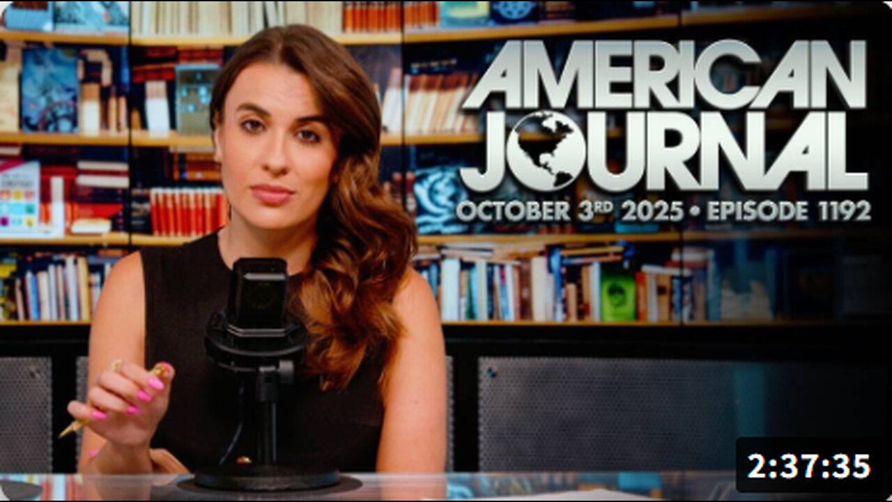 The American Journal: Alex Jones App ‘AJN Live’ DOMINATES Apple Store Amid Democrats’ New Attempted Shutdown Of Infowars - FULL SHOW - 10.03.2025