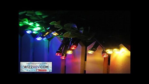 Solar Power Fairy Light 8 Modes IP65 Waterproof Indoor Outdoor Christmas Decoration Review