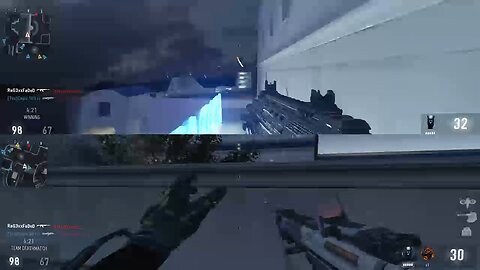 Split screen perspective on cod