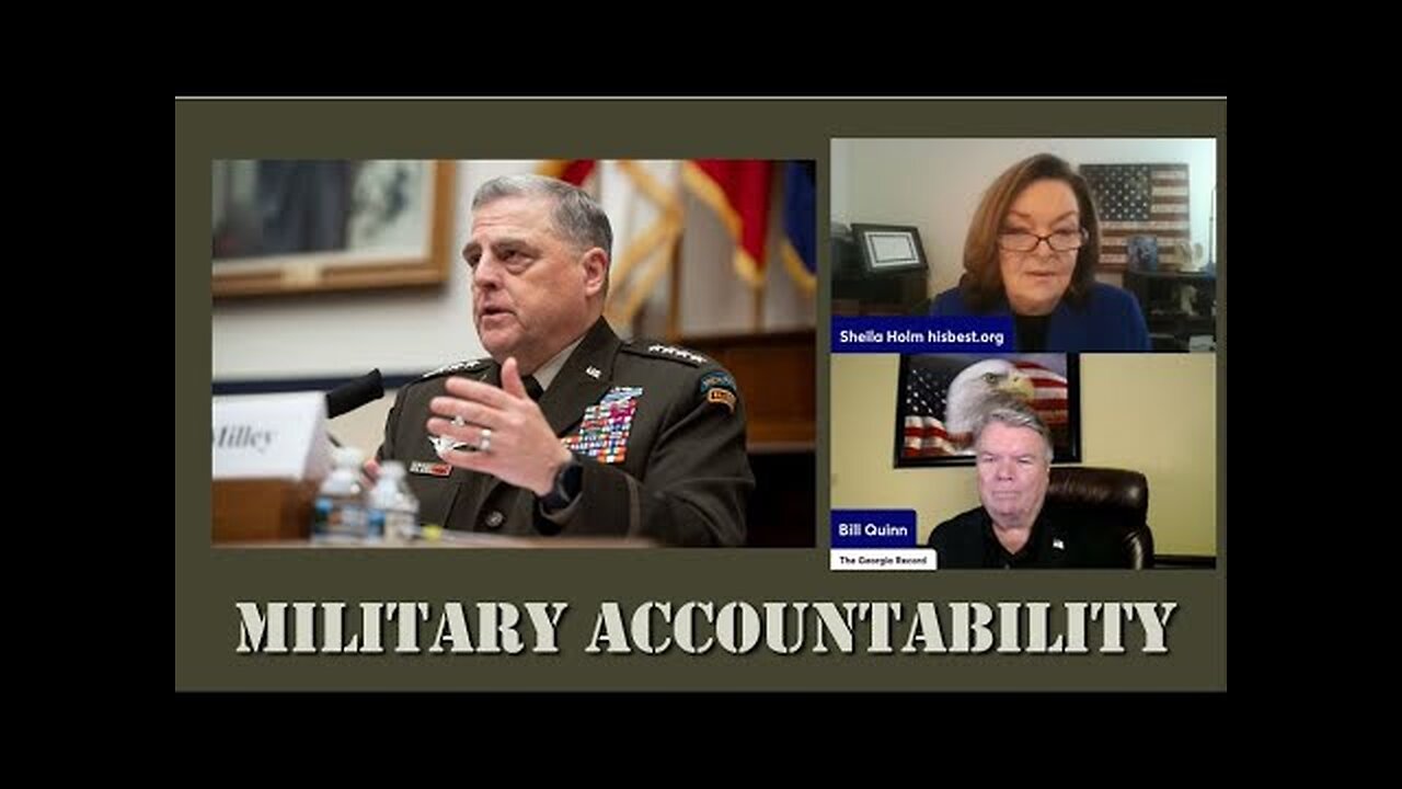 Sheila Holm - Military Accountability - Are key members of the Military guilty of Treason?