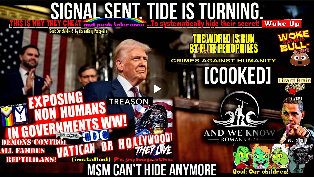 3.5.25: DEMS are [Cooked], The signal has been sent and TIDE is turning, HISTORICAL Speech, MSM melt