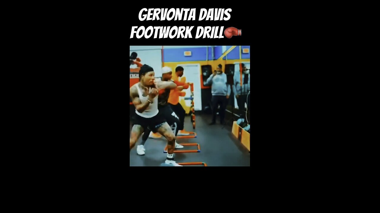 GERVONTA DAVIS FOOTWORK DRILL 💥🥊