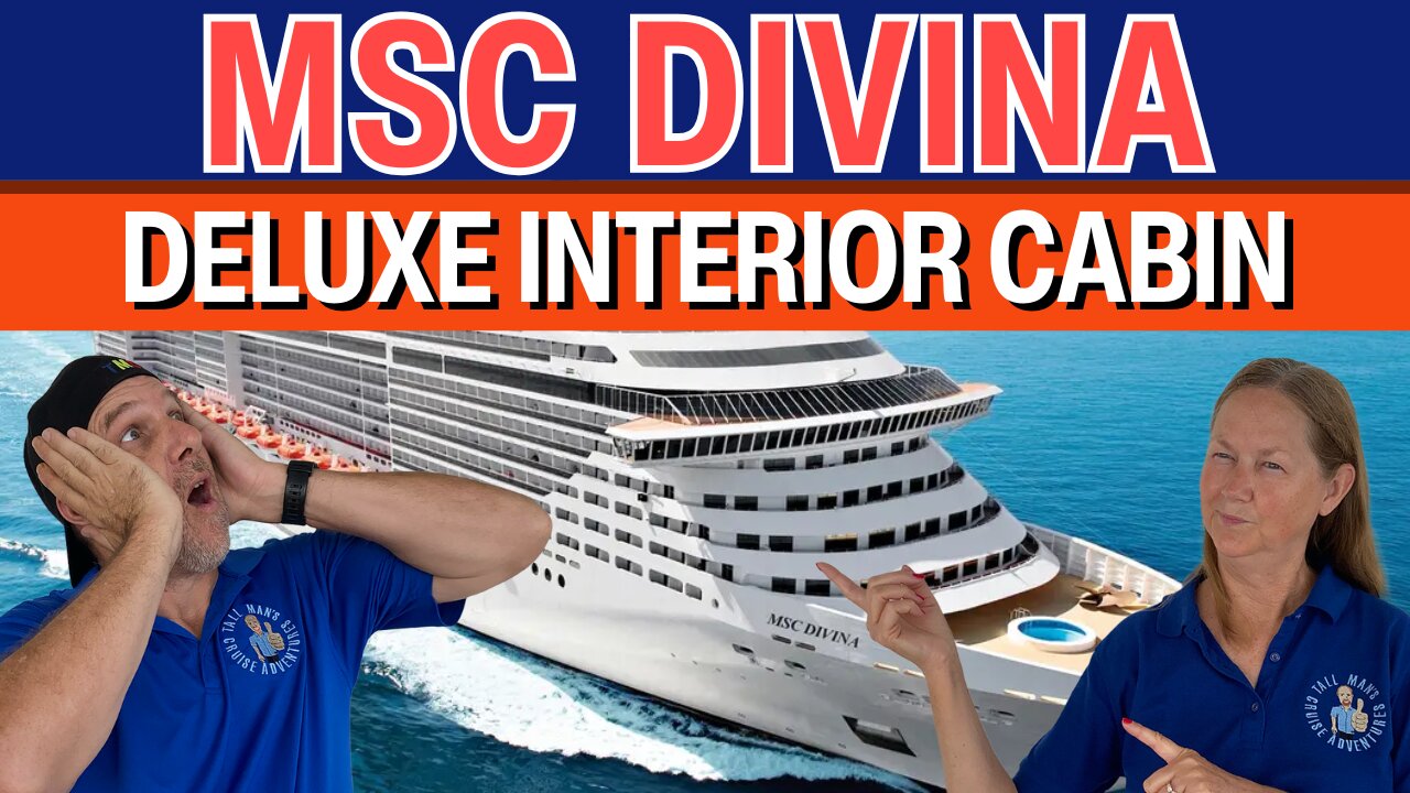 MSC Divina Deluxe Interior Cabin 12023 | Tall Man's Cruise Adventures