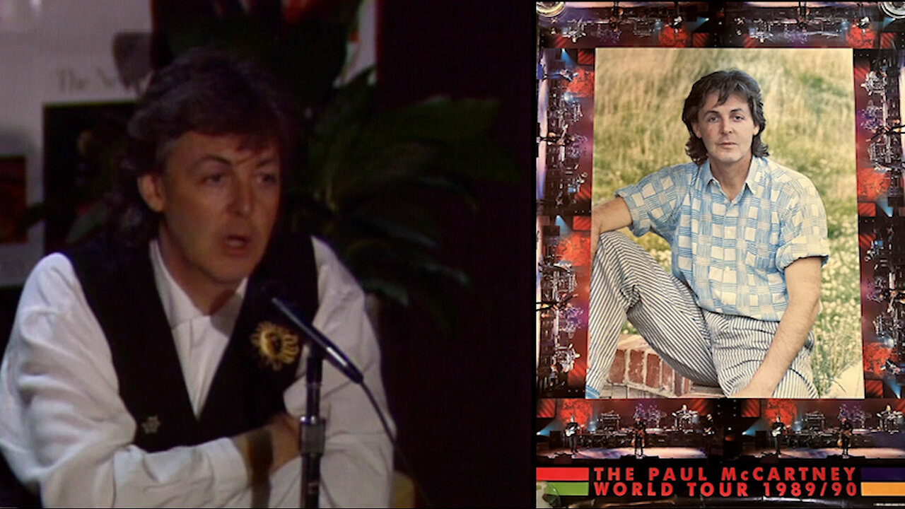 February 15, 1990 - Paul McCartney News Conference at Indy's Market Square Arena